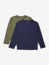 Minymo Basic 34 -t-shirt LS (2-pack) Boys's T-shirt for any outdoor activities