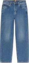 Womens Denim Straight Pants