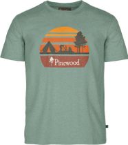 Pinewood Finnveden Recycled Outdoor T-shirt Unisex's T-shirt for any outdoor activities