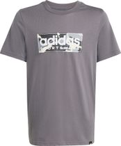 adidas Camo Linear Junior Boys Graphic Tee