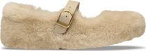 Birkenstock Santa Clarita Shearling Upper Sandcastle