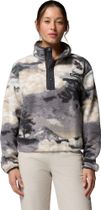 Columbia Women's Helvetia II Cropped Sherpa Half Snap Printed Fleece