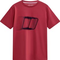 Berghaus Blockmorph Essential Tee AM Herren T-Shirt für sämtliche Outdoor Aktivitäten