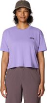 Mountain Hardwear W MHW Logo Boxy Crop Short Sleeve