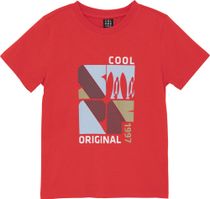 Color Kids Tshirt W. Print Short Sleeve 742675 Jungen T-Shirt für sämtliche Outdoor Aktivitäten