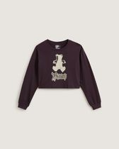 LIL Bear Relax Crop LS Tee