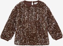 Blouse LS w. Sequins