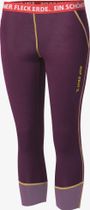 Ein schöner Fleck Erde 3/4-Pants Merino AUF GEHT'S. Flieder Dunkel