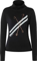 W Kryssede Ski Roll Neck