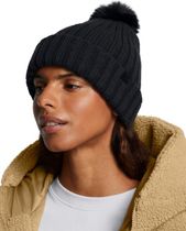 W Halftime Pom Beanie