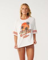 RipCurl Surf Culture Tee Damen T-Shirt für sämtliche Outdoor Aktivitäten