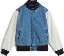 Denim Baseball Jacket