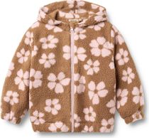 Wheat Zip Fleece Milla Mädchen Midlayer für Outdoor Aktivitäten