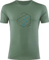 Men Printshirt Tracking Merino Light