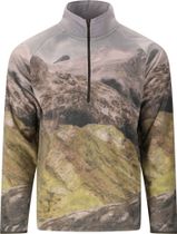 SOS Exo M Printed Half Zip Fleece Herren Midlayer Test