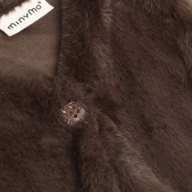 Minymo Vest Fake Fur Girls's vest