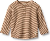 Wheat T-shirt Long Sleeve Osvald Jungen Longsleeve für Freizeit und Outdooraktivitäten
