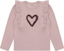 Minymo T-shirt LS Mädchen Longsleeve für Freizeit und Outdooraktivitäten