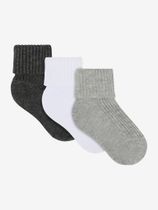 Minymo Baby Sock rib (3 Pack) Kinder Sportsocken