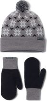 Columbia Women’s Snowflake Beanie and Mitten Set