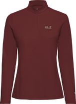 Jack Wolfskin Trail Half Zip W Damen Longsleeve für Freizeit und Outdooraktivitäten