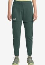 Jack Wolfskin Hikeout Zip OFF Pants W Women's outdoor pants