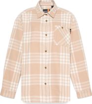 Womens Midweight Flannel Pocket Shirt