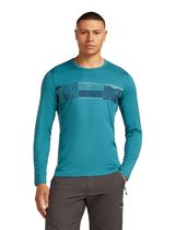 Men Mer 200 Oasis Long Sleeve Crewe Elevation Lin