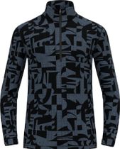 The Merino Warm Jacquard Half-zip Base Layer top
