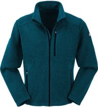 MAUL Sport Oberstdorf II - Strickfleece Jacke Herren Midlayer für Outdoor Aktivitäten