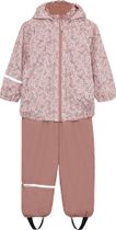 Celavi Rainwear Set - Aop, w. Fleece