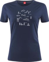 Women Printshirt Nature Merino Light