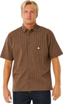 RipCurl Premium Surf Check Short Sleeve Herren T-Shirt für sämtliche Outdoor Aktivitäten