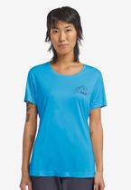 Jack Wolfskin Peak Graphic T W Damen T-Shirt für sämtliche Outdoor Aktivitäten