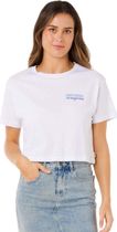RipCurl Hayley O Crop Tee Damen T-Shirt für sämtliche Outdoor Aktivitäten