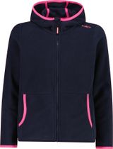CMP KID G Fleece Jacket FIX Hood Mädchen Freizeitjacke
