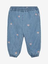 Minymo Pants Emb. Chambray w. Lining Mädchen  Outdoorhose