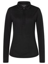 Super.Natural W Zip Polo LS Women's Longsleeve