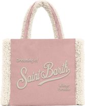 MC2 Saint Barth Vanity Mini Shearling Small Bag With Strap