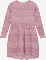 Minymo OUT Dress LS AOP Foil Rib