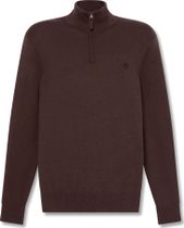 Timberland Mens Cotton 1/4 Zip Sweater