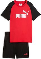 Essentials No.1 Logo Poly Tee and Shorts Set B