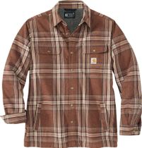Carhartt Relaxed Fit Heavyweight Flannel Sherpa-lined Shirt Jac Midlayer für Outdoor Aktivitäten