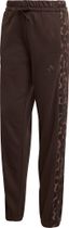 adidas Seasonal Essentials Leopard Print French Terry Pants With 3-Stripes Women Damen Lauf- & Trainingshose