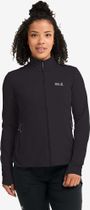 Jack Wolfskin Litestride Full Zip W Damen Midlayer für Outdoor Aktivitäten