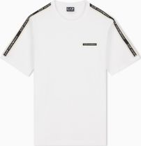 EA7 Train Logo Series M Tee SS Tape ST - Train Logo Series M Tee SS Tape ST Herren T-Shirt für sämtliche Outdoor Aktivitäten