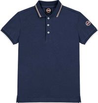 Colmar Originals Polo With Three-colored Lines ON Neck AND Stripes ON Armholes
