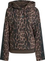 adidas Seasonal Essentials Leopard Print French Terry Hoodie With 3-Stripes Women