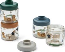 Liewood Dominique Baby Food Tritan Boxes 4-Pack