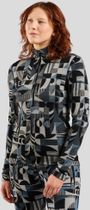 The Merino Warm Jacquard Half-zip Base Layer top